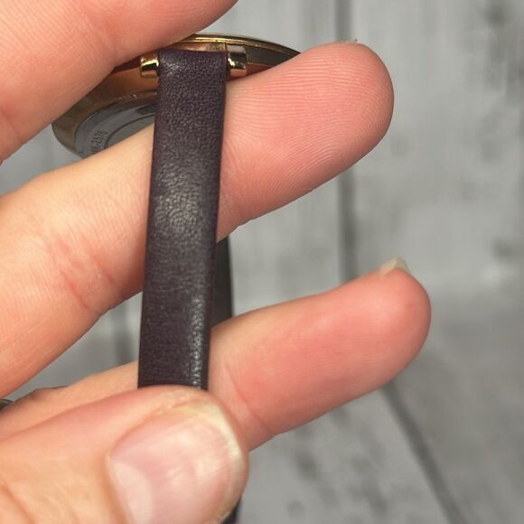 Michael Kors Women’s Slim Runway Double Wrap Leather Watch, Women’s Leather - Picture 8 of 9